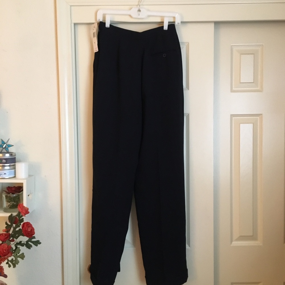 NWT Vintage Jones New York Black Pants Size 8